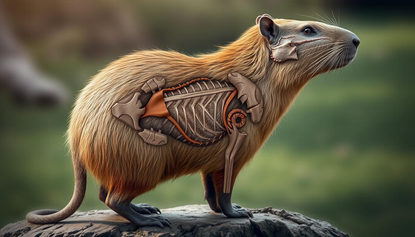 capybara tail and anatomy